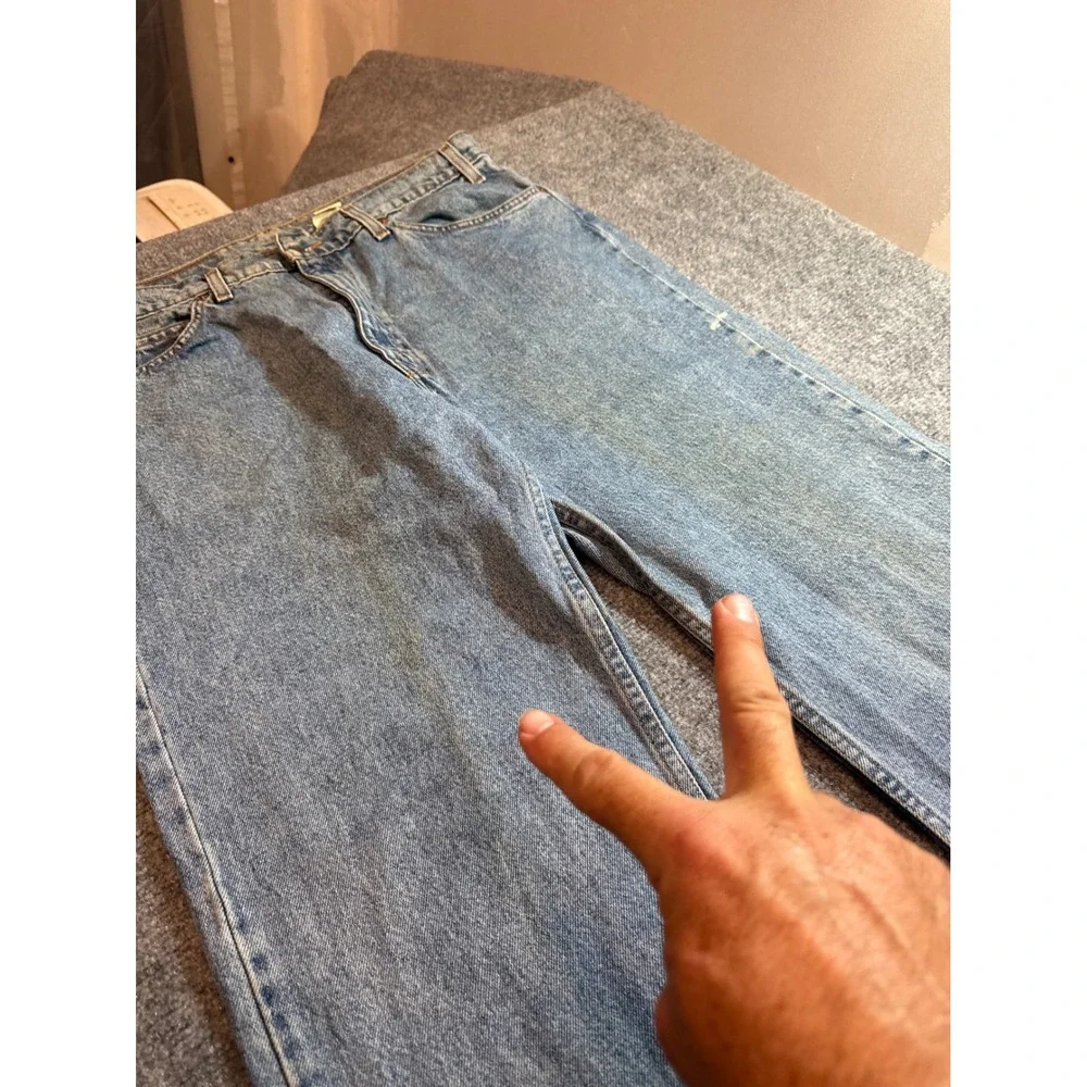 Vintage 1994 Levi's 505 Orange Tab Jeans W38x32 (Fits 36x32) Made Mexico